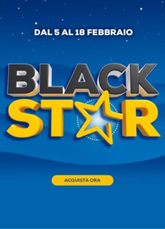 Anteprima dell'opuscolo Volantino - Black Star dal negozio Euronics valido da 05/02/2026