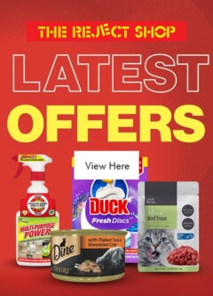 Preview of The Reject Shop Catalogue - Latest Offers - valid from 13.08.2025