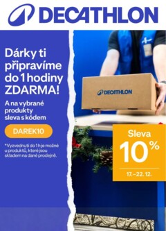 Náhled nabídky: Decathlon Nabídka produktů - Vánoční dárky se slevou 10% platný od 17.12.2025