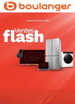 Boulanger - Prévisualisation de Boulanger Catalogue des produits - Ventes Flash valide à partir de 09.03.2026
