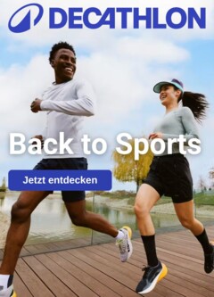 Decathlon Produktkatalog - Back to Sports gültig ab dem 18.08.2025