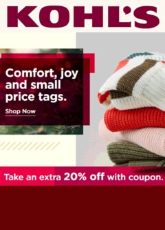 Ad Preview of Kohl's Weekly Ads from 11/03/2025