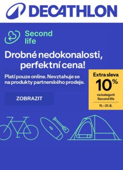 Náhled nabídky: Decathlon Nabídka produktů - Second Life platný od 15.08.2025
