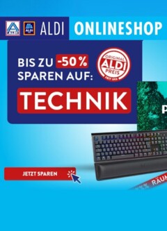 ALDI ONLINESHOP Produktkatalog - Technik-Highlights gültig ab dem 18.08.2025