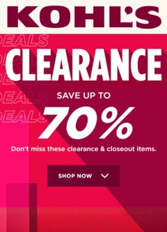 Preview of Kohl's weekly ads valid from 25.12.2025