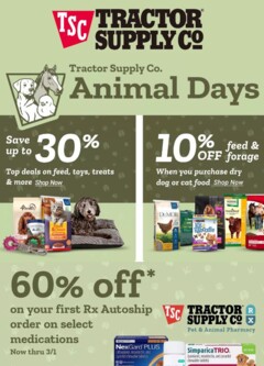 Preview of Tractor Supply weekly ads valid from 23.02.2026