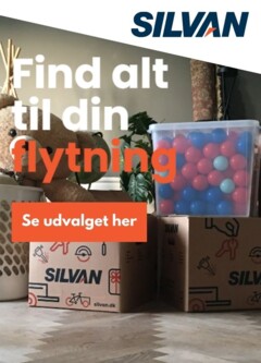 Silvan Produkttilbudsavis - Flyttekasser gyldig fra 12.01.2026