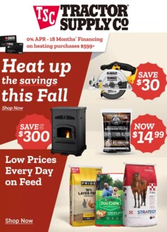 Preview of Tractor Supply weekly ads valid from 29.09.2025
