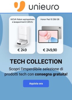 Anteprima del volantino Volantino Unieuro - Tech Collection valido a partire dal 05.12.2025