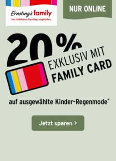 Vorschau von dem Prospekt des Geschäftes Ernsting's family, gültig ab dem 19.01.2026