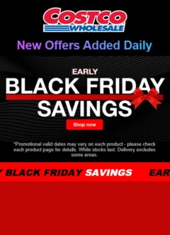 Preview of Costco Black Friday - valid from 17.11.2025