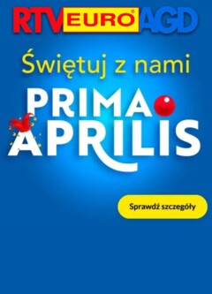 Pogląd oferty "RTV Euro AGD Sklep oferta - Prima Aprilis" - ważna od 31.03.2026