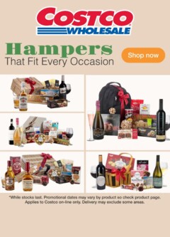 Preview of Costco Catalogue - Gourmet Gift Baskets - valid from 02.10.2025