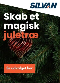 Eksempel på tilbudsavis Produkttilbudsavis - Juletræer & juletræspynt fra butik Silvan gyldig fra 04/12/2025