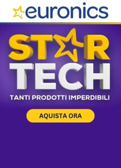 Anteprima del volantino Volantino Euronics - Star Tech valido a partire dal 02.01.2026