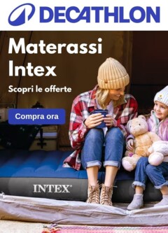 Anteprima del volantino Volantino Decathlon - Materassi Intex gonfiabili valido a partire dal 18.03.2026