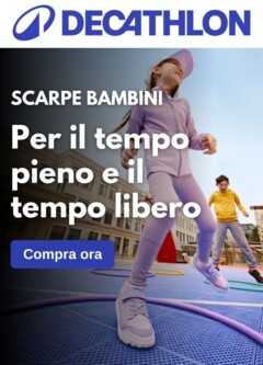 Anteprima del volantino Volantino Decathlon - Sneakers da bambino valido a partire dal 18.09.2025