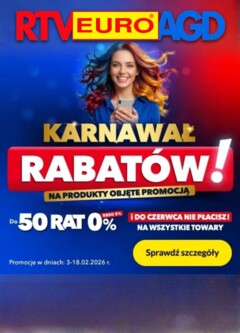 Pogląd oferty "RTV Euro AGD Sklep oferta" - ważna od 03.02.2026