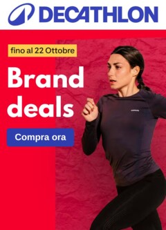 Anteprima del volantino Volantino Decathlon - Brand Deals valido a partire dal 16.10.2025