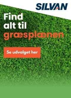 Silvan Produkttilbudsavis - Jord, græs & gødning gyldig fra 10.04.2026
