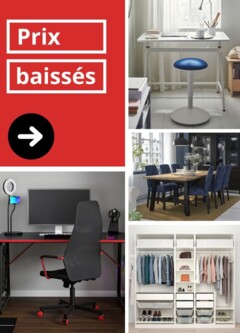 Prévisualisation de Catalogue des produits - Prix baissé du magasin IKEA formulaire valide 30/10/2025