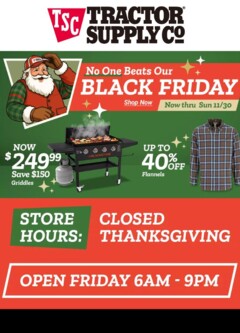 Preview of Tractor Supply weekly ads valid from 25.11.2025