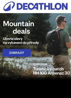 Náhled letáku Decathlon Nabídka produktů - Mountain Deals od 01.09.2025