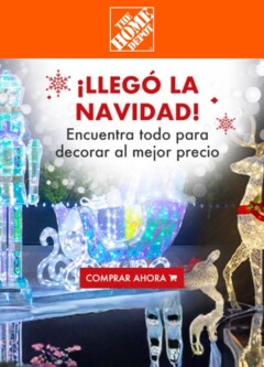 Vista previa las ofertas de la tienda Home Depot - Catálogo de productos - Navidad desde el 14/10/2025 
