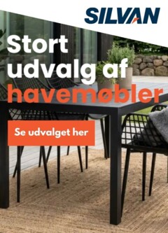 Eksempel på tilbudsavis Silvan Produkttilbudsavis - Havemøbler fra butik Silvan gyldig fra 25/04/2026