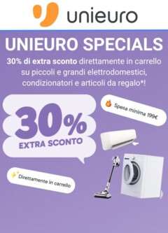 Anteprima del volantino Volantino Unieuro Specials valido a partire dal 08.08.2025