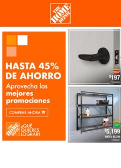 Vista previa de Home Depot Catálogo de productos, nuevo folleto de la tienda, válido en México a partir del 05.08.2025