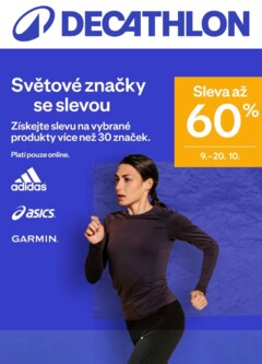 Náhled letáku Decathlon Nabídka produktů od 09.10.2025