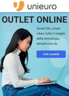Anteprima del volantino Volantino Unieuro - Outlet Online valido a partire dal 12.08.2025