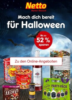 Netto Marken-Discount Produktkatalog - Halloween ab 16.10.2025 gültig
