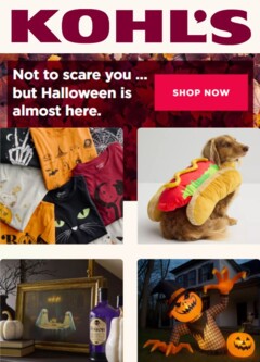 Preview of Kohl's weekly ads valid from 14.10.2025