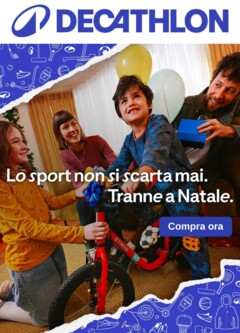 Anteprima del volantino Volantino Decathlon - Idee regalo valido a partire dal 04.12.2025