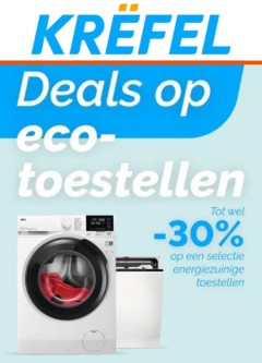 Voorbeeld van Folder - Eco deals van winkel Krëfel geldig vanaf 26/03/2024