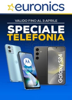 Anteprima dell'opuscolo Speciale Telefonia dal negozio Euronics valido da 28/03/2024