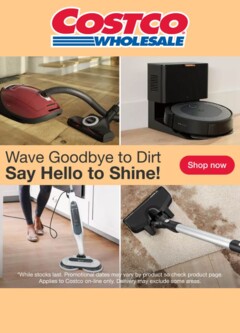 Preview of Costco Catalogue - Vacuums & Floorcare - valid from 24.07.2025