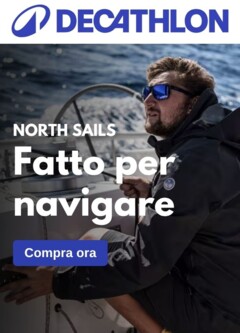 Anteprima del volantino Volantino Decathlon - North Sails valido a partire dal 07.08.2025