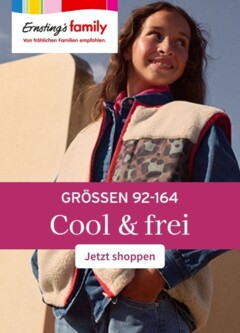 Ernsting's family Produktkatalog gültig ab dem 04.09.2025