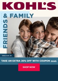 Preview of Kohl's weekly ads valid from 18.08.2025