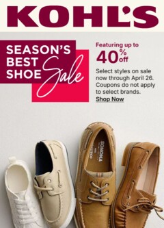 Preview of Kohl's weekly ads valid from 16.04.2026