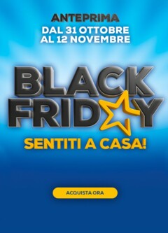 Anteprima dell'opuscolo Black Friday dal negozio Euronics valido da 31/10/2025