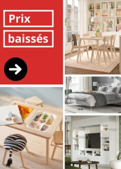 Prévisualisation de Catalogue des produits - Prix baissé du magasin IKEA formulaire valide 13/01/2026
