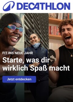 Decathlon Produktkatalog - New Years Resolution ab 29.12.2025 gültig Decathlon Produktkatalog - New Years Resolution ab 29.12.2025 gültig