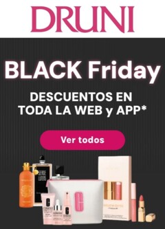Vista previa Druni Black Friday válido desde el 28.11.2025