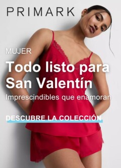 Vista previa Primark Folleto - San Valentín válido desde el 19.01.2026