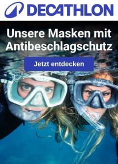 Decathlon Produktkatalog - Beschlagfreie Masken gültig ab dem 04.08.2025