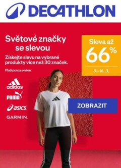Náhled letáku Decathlon Nabídka produktů od 09.03.2026 Náhled letáku Decathlon Nabídka produktů od 09.03.2026